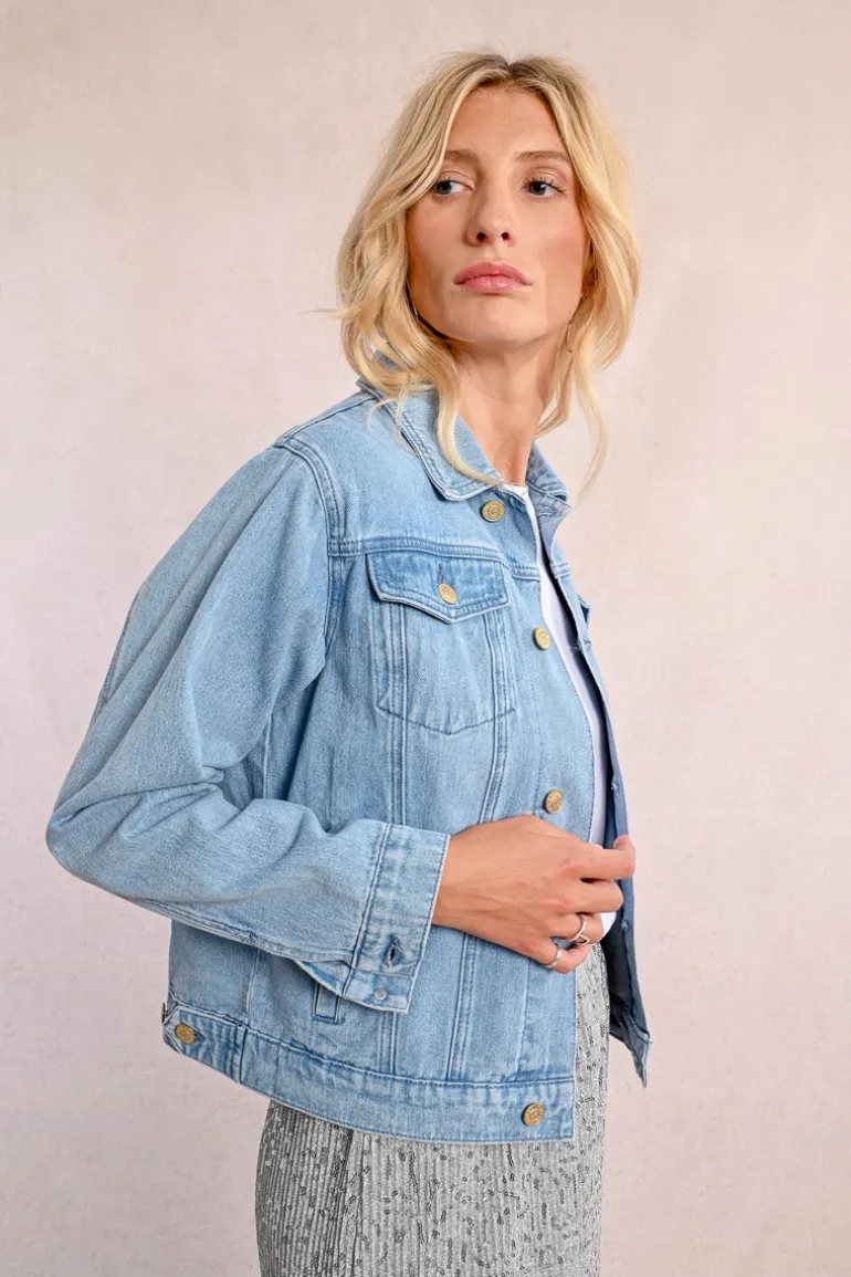 Veste oversize en jean